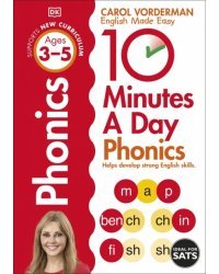 10 Minutes A Day Phonics. Ages 3-5