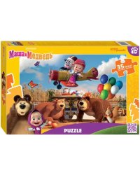 Puzzle-35 maxi Маша и Медведь