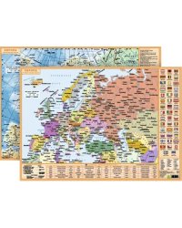 Планшетная карта Европы