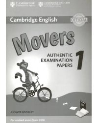 Cambridge English Movers 1 for Revised Exam from 2018 Answer Booklet