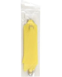 Бант подарочный 10.5 см, желтый