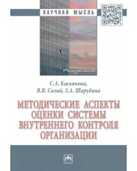 Методические аспекты оценки системы внутреннего контроля организации