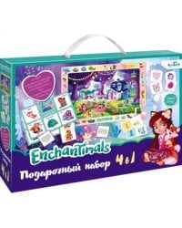 Enchantimals. Набор обучающих игр 4 в 1