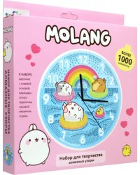 Molang. Алмазные узоры. Часы. Летний отдых