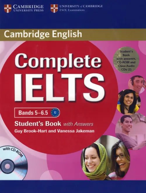 Complete IELTS. Bands 5-6.5. Student's Book with Answers with CD-ROM and 2 Class Audio CDs