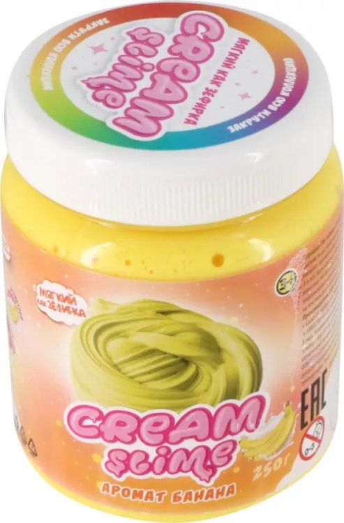 Cream-Slime с ароматом банана