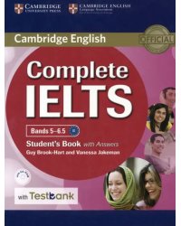 Complete IELTS. Bands 5-6.5. Student's Book with Answers + CD-ROM with Testbank