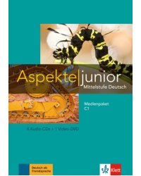 Aspekte junior. Mittelstufe Deutsch. C1. Medienpaket + 4 Audio-CDs + DVD
