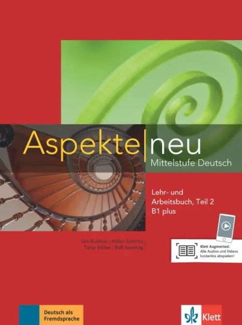 Aspekte neu. B1 plus. Lehr- und Arbeitsbuch mit Audio-CD. Teil 2. Mittelstufe Deutsch