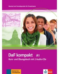 DaF kompakt A1. Deutsch als Fremdsprache für Erwachsene. Kurs- und Übungsbuch mit 2 Audio-CDs