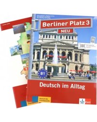 Berliner Platz 3 NEU. B1. Deutsch im Alltag. Lehr- und Arbeitsbuch mit 2 Audio-CDs