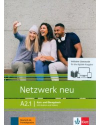 Netzwerk neu A2.1. Deutsch als Fremdsprache. Kurs- und Übungsbuch mit Audios und Videos