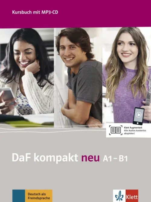 DaF kompakt neu A1-B1. Deutsch als Fremdsprache für Erwachsene. Kursbuch mit MP3-CD
