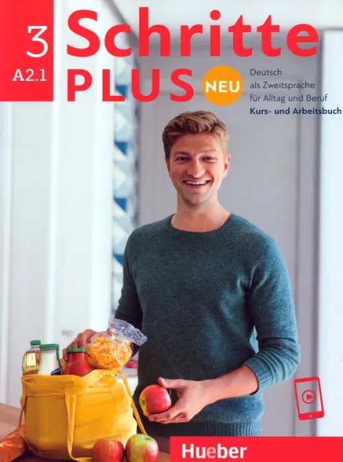 Schritte plus Neu 3. Kursbuch und Arbeitsbuch mit Audios online