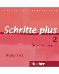 Schritte plus 2. 2 Audio-CDs zum Kursbuch. Deutsch als Fremdsprache