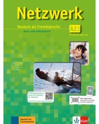 Netzwerk A2.1. Deutsch als Fremdsprache. Kurs- und Arbeitsbuch mit DVD und 2 Audio-CDs