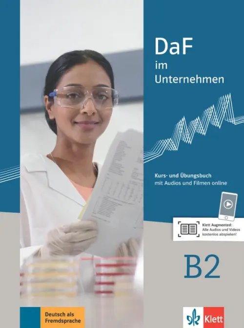 DaF im Unternehmen B2. Kurs- und Übungsbuch mit Audios und Filmen