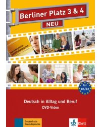 Berliner Platz 3 &amp; 4 NEU. B1-B2. Deutsch im Alltag. DVD-Video