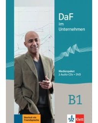 DaF im Unternehmen B1. Medienpaket 2 Audio-CDs + DVD