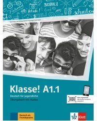 Klasse! A1.1. Deutsch für Jugendliche. Übungsbuch mit Audios