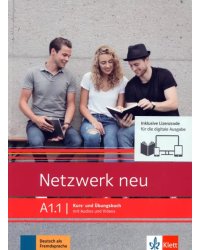 Netzwerk neu A1.1. Deutsch als Fremdsprache. Kurs- und Übungsbuch mit Audios und Videos online