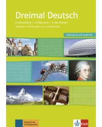 Dreimal Deutsch. Arbeitsbuch + Audio-CD