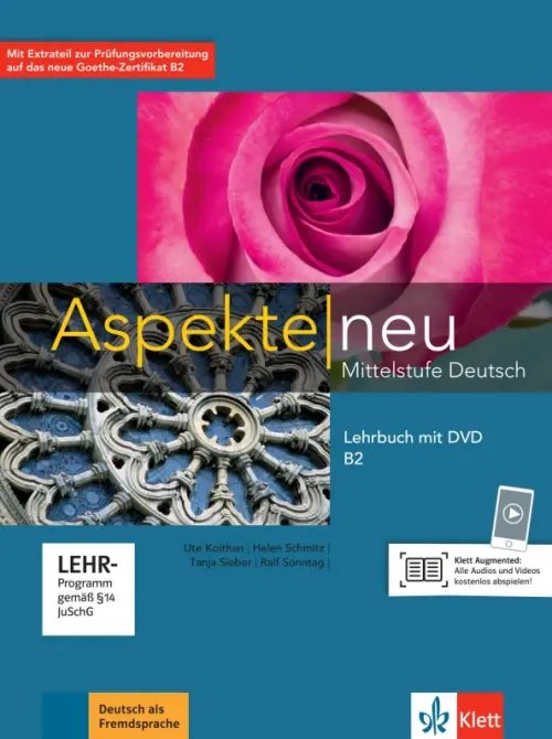 Aspekte neu. B2. Lehrbuch mit DVD. Mittelstufe Deutsch
