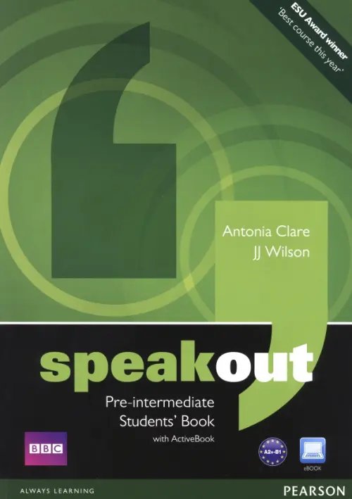 Speakout. Pre-Intermediate. Student’s Book with DVD &amp; ActiveBook