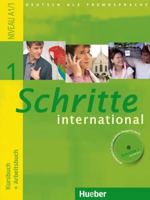 Schritte international 1. Kursbuch + Arbeitsbuch + Audio-CD zum Arbeitsbuch und interaktiven Übungen