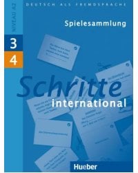 Schritte international 3+4. Spielesammlung zu Band 3 und 4. Deutsch als Fremdsprache