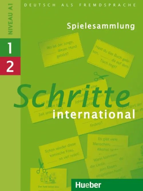 Schritte international 1+2. Spielesammlung zu Band 1 und 2. Deutsch als Fremdsprache