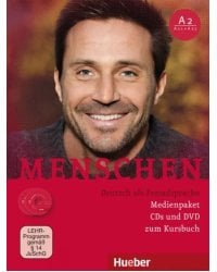 Menschen A2. Medienpaket, 2 Audio-CDs und 1 DVD zum Kursbuch. Deutsch als Fremdsprache