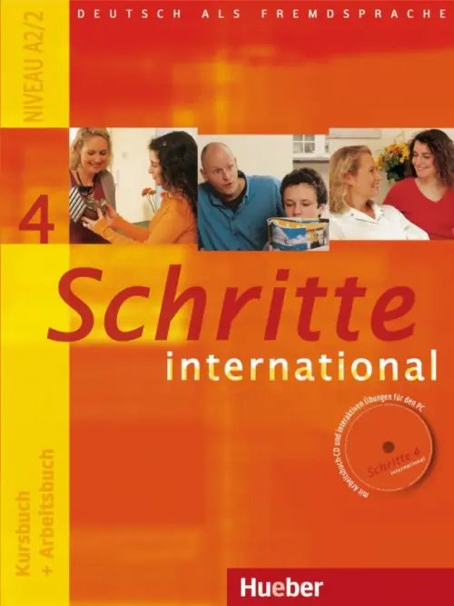 Schritte international 4. Kursbuch + Arbeitsbuch + Audio-CD zum Arbeitsbuch und interaktiven Übungen