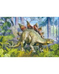 Пазл Динозавр Стегозавр, 30 элементов