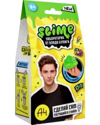 Slime лаборатория, светится в темноте, 100 г