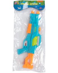 Водный пистолет с помпой Автомат, голубой