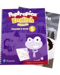Poptropica English Islands. Level 5. Teacher's Book with Online World Access Code + Test Booklet (количество томов: 2)