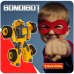 Конструктор-трансформер Bondibot 2 в 1. Экскаватор с буром (с отверткой)