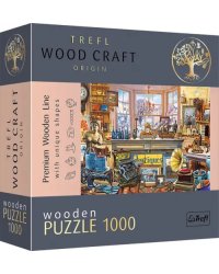 Puzzle-1000 Антикварный магазин, деревянный