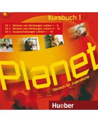 Planet 1. 3 Audio-CDs zum Kursbuch. Deutsch für Jugendliche. Deutsch als Fremdsprache