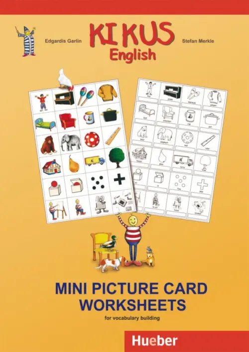 Kikus English. Mini Picture Card Worksheets for vocabulary building. English as a foreign language