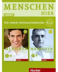 Menschen hier A1.2. Paket, Kursbuch Menschen und Arbeitsbuch Menschen hier mit Audio-CD