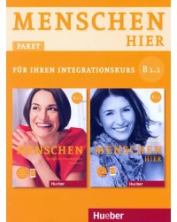 Menschen hier B1.1. Paket, Kursbuch Menschen und Arbeitsbuch Menschen hier mit Audio-CD