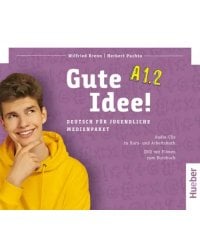 Gute Idee! A1.2. Medienpaket, 3 CDs + DVD. Deutsch für Jugendliche. Deutsch als Fremdsprache