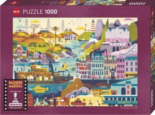 Puzzle-1000 Фильмы У. Андерсона