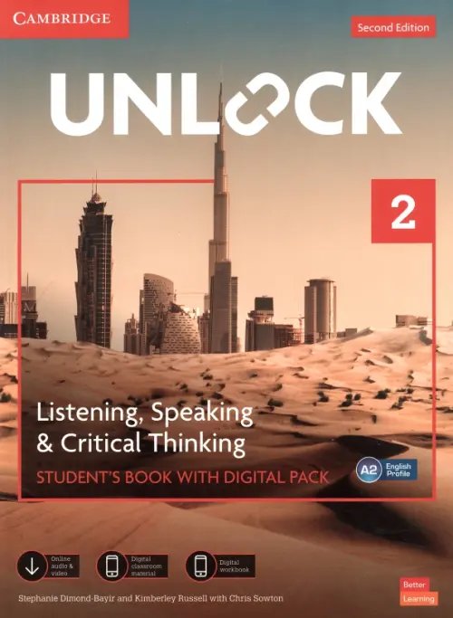 Unlock Level 2 Listening, Speaking &amp; Critical Thinking. Student's Book + Mob App and Online Workbook