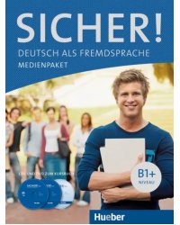 Sicher ! B1+. Medienpaket, 2 Audio-CDs und DVD zum Kursbuch. Deutsch als Fremdsprache