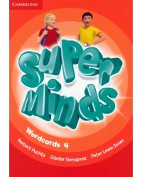 Super Minds. Level 4. Wordcards. Pack of 89