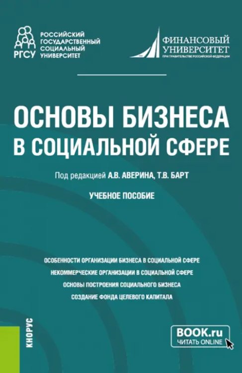 Основы бизнеса в социальной сфере. Учебное пособие