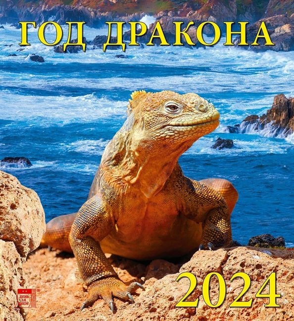 2024 Календарь Год дракона